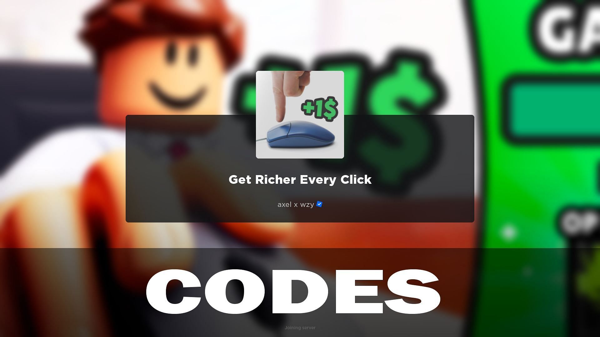 Get Richer Every Click codes