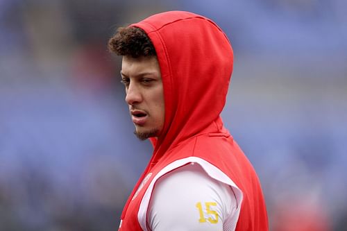 Patrick Mahomes at AFC Championship - Kansas City Chiefs v Baltimore Ravens