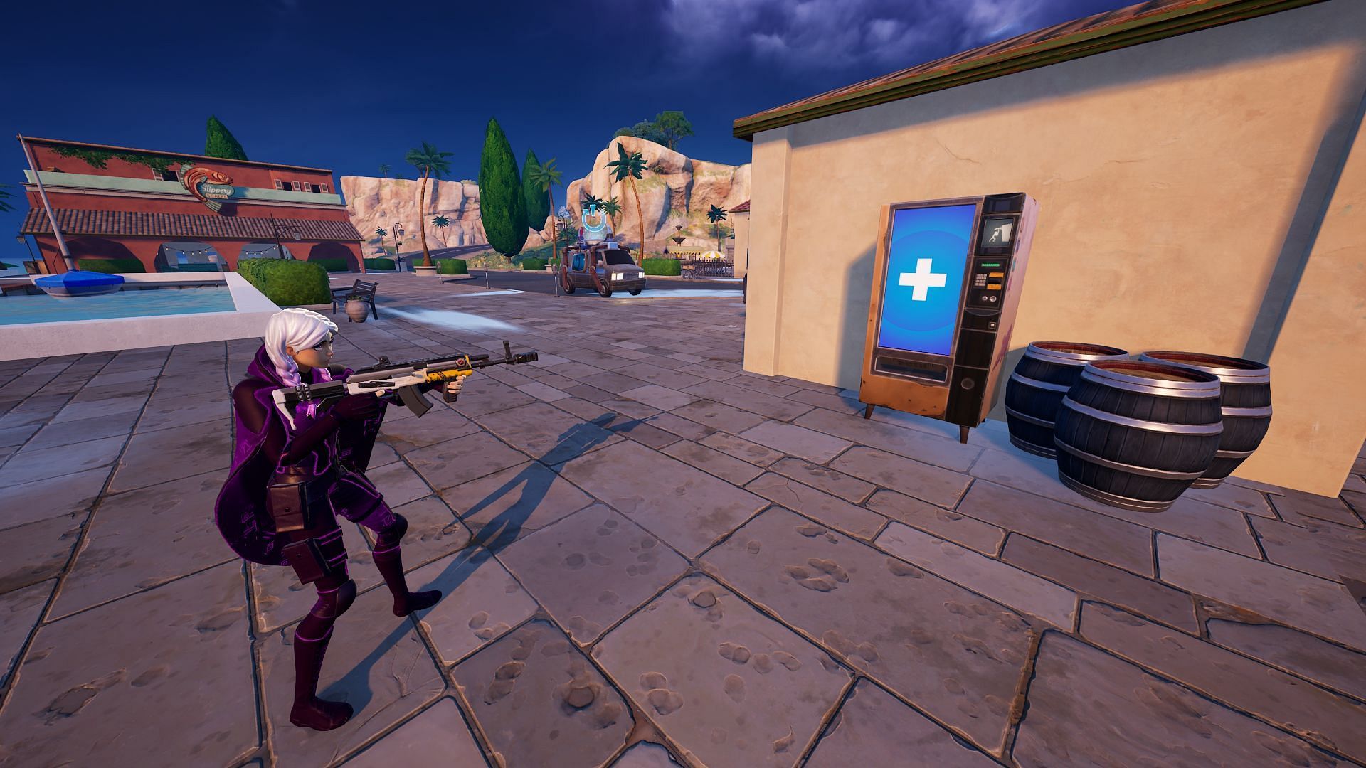 Farm Gold Bars from Vending Machines (Image via Epic Games)