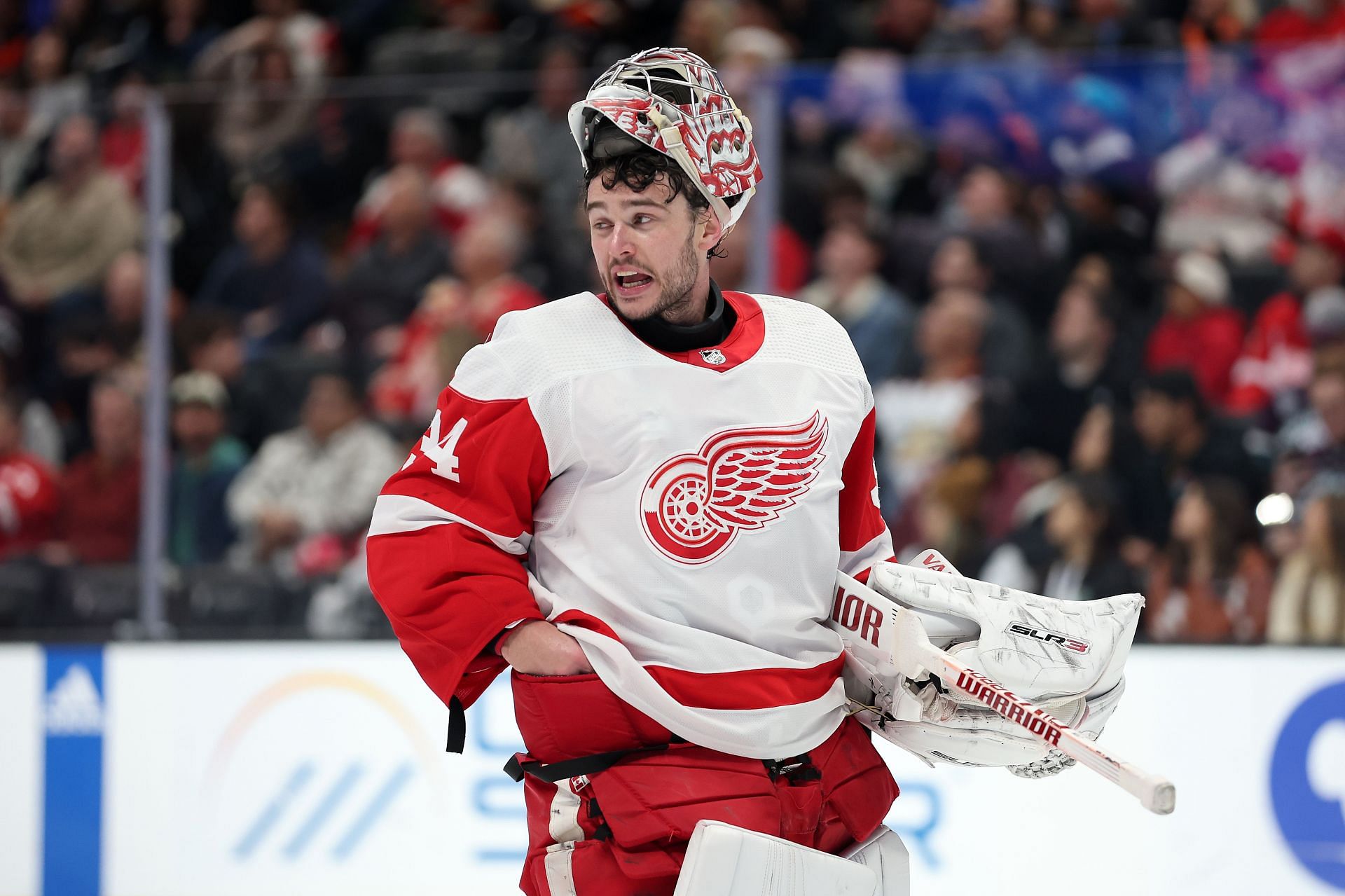 Alex Lyon will most likely start for the Detroit Red Wings.