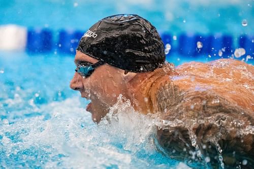 Caeleb Dressel set a personal best record at the Florida Invitational.