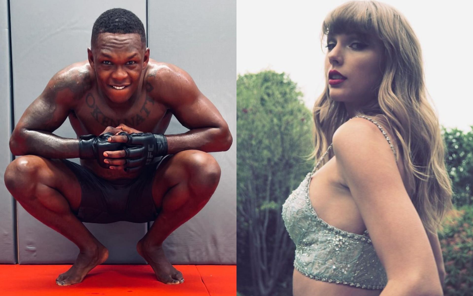 Israel Adesanya; Taylor Swift