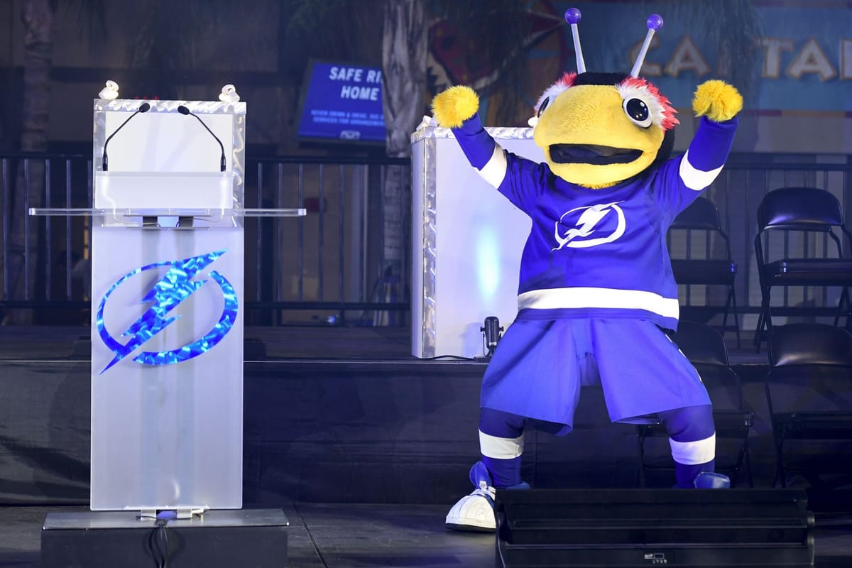 Who is the Tampa Bay Lightning mascot Thunderbug?