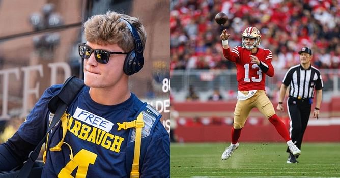 2024 NFL draft prospect JJ McCarthy backs $300,000 worth Brock Purdy as 49ers QB drops verdict on hard work and God’s work