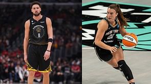 "Sabrina all day" - Klay Thompson rides Sabrina Ionescu hype train betting Steph Curry to lose 2024 NBA All-Star 3-pt shootout