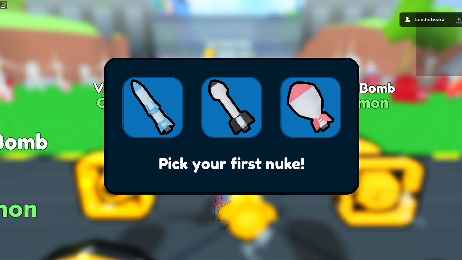 Nuke Simulator! Codes (Image via Roblox)