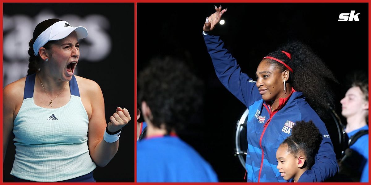 Jelena Ostapenko and Serena Williams squared off in the 2020 Fed Cup.