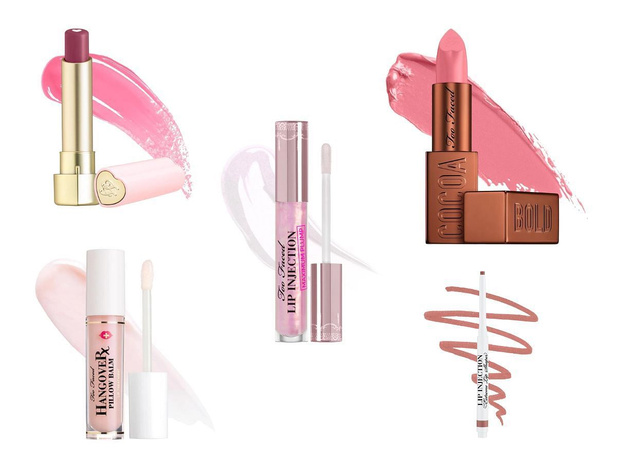 10 Best Too Faced Lip Products to buy in 2024 (Image via SportsKeeda)