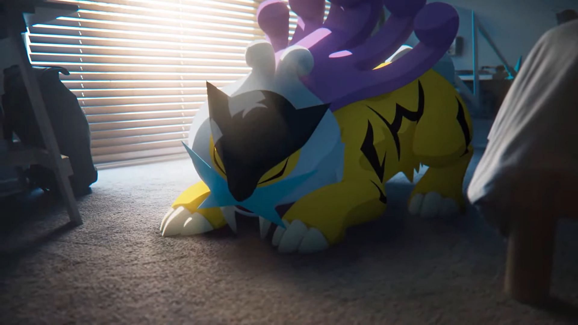 Raikou in Pokemon Sleep (Image via TPC)