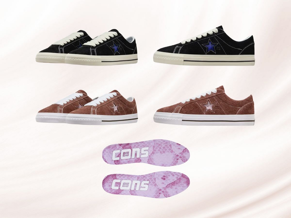 Take a closer look at the Quartersnacks x Converse sneaker pack (Image via Nike)