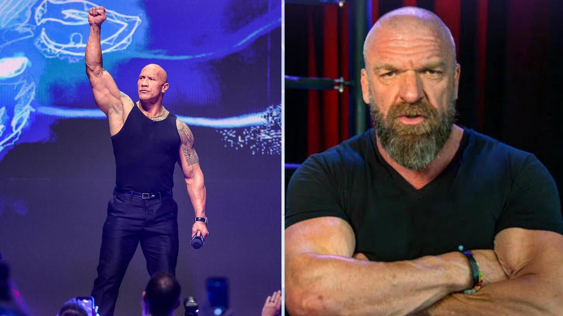 The Rock and Triple H have been rivals on and off for the past 27 years.