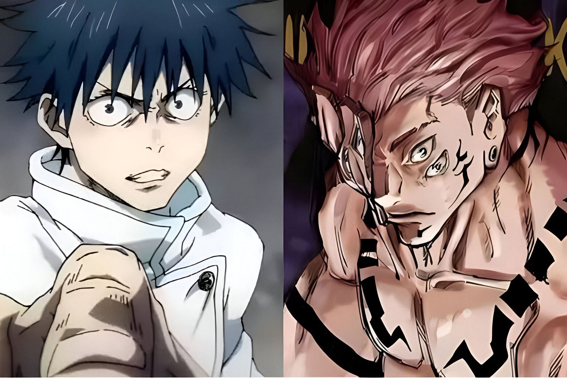 Yuta (left) and Sukuna (right) (Image via MAPPA and Shuiesha)