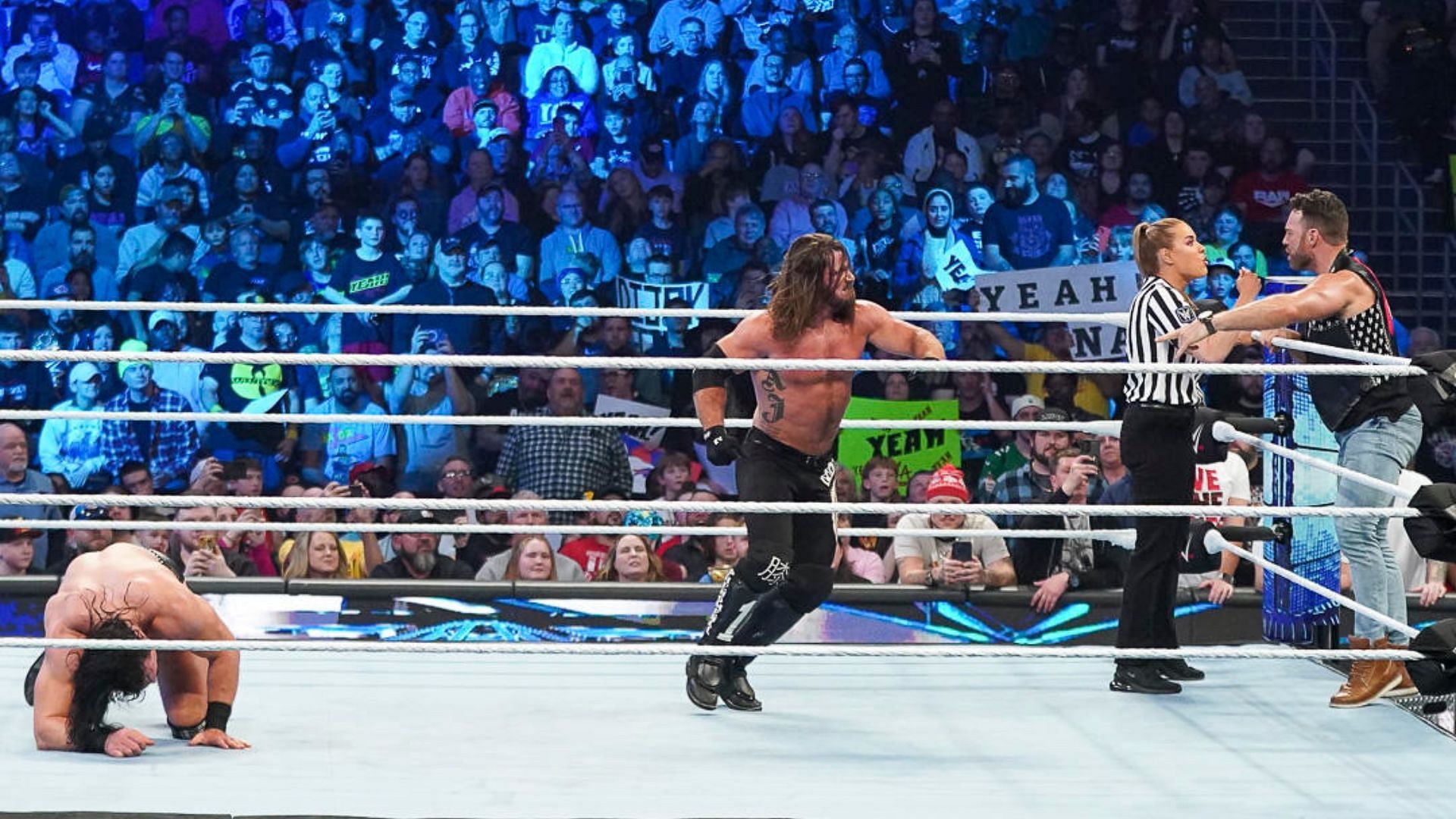 Things got pretty chaotic during SmackDown