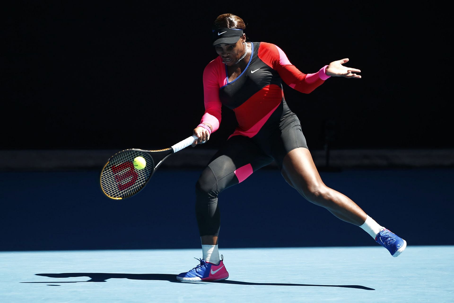 Serena Williams wore a catsuit at the 2021 Australian Open inspired by Flo-Jo.
