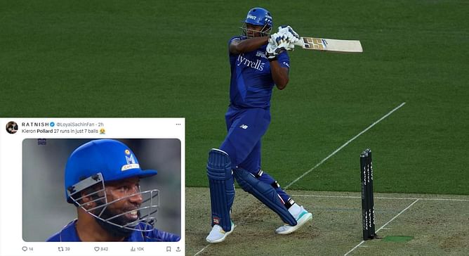 [Watch] Kieron Pollard’s mammoth six hits the top of scoreboard in SA20