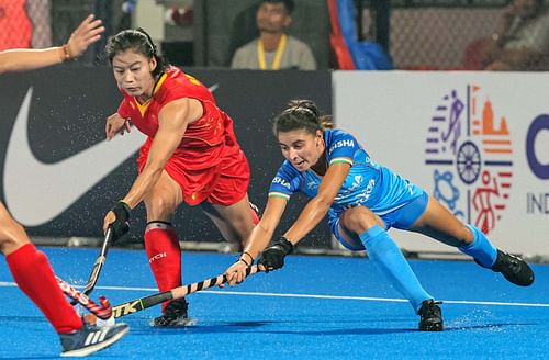 Sharmila Devi had a tough time against China