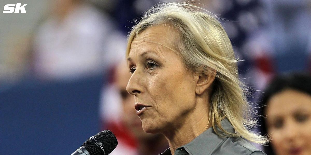 Martina Navratilova always came up with the best answers in the press