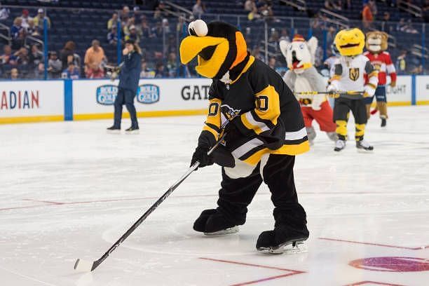 What is Pittsburgh Penguins mascot Iceburgh salary?