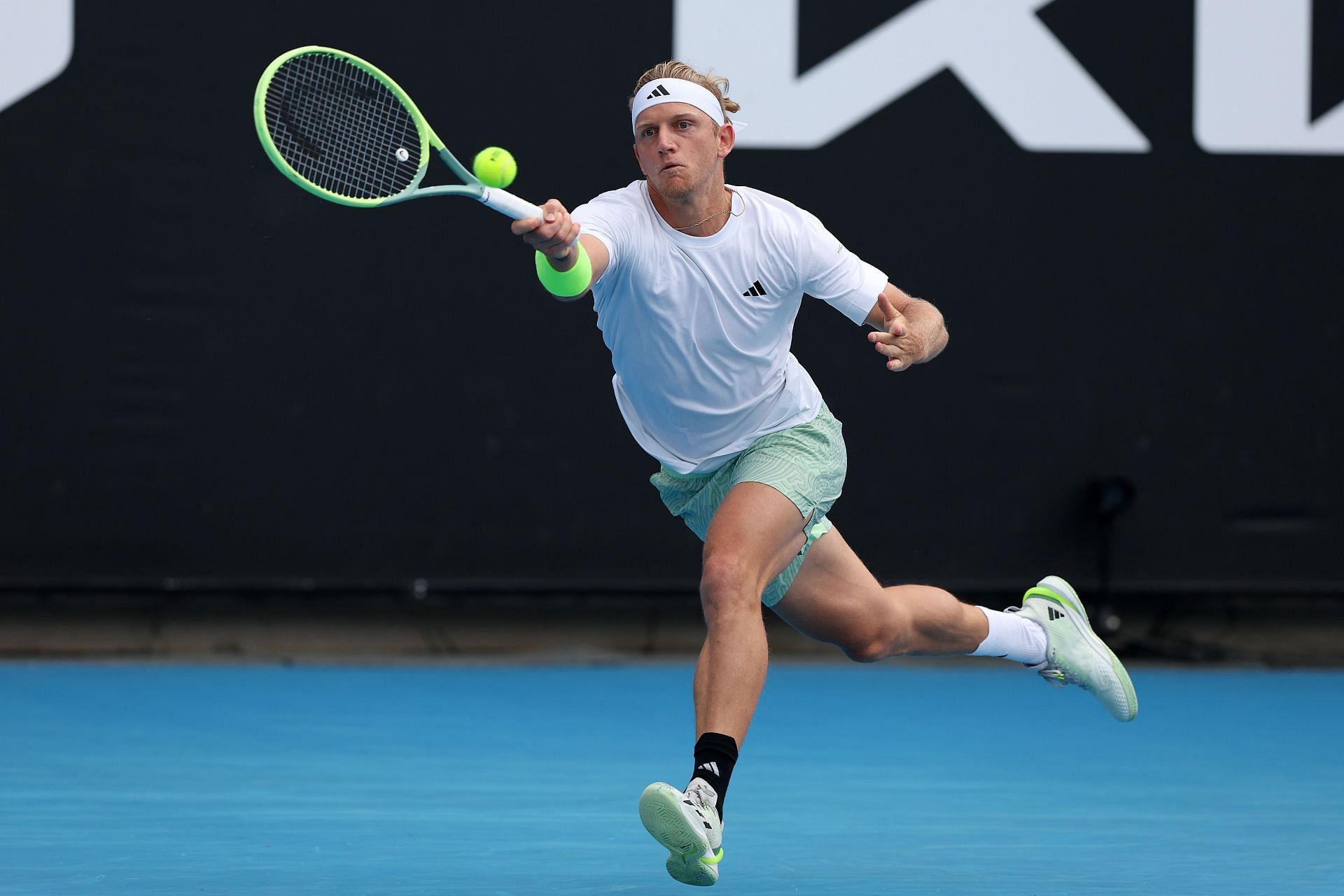 Alejandro Davidovich Fokina at the 2024 Australian Open.