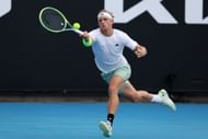 Alejandro Davidovich Fokina at the 2024 Australian Open.