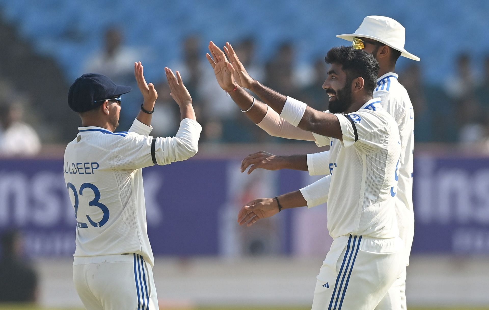 India  v England - 3rd Test Match: Day Three