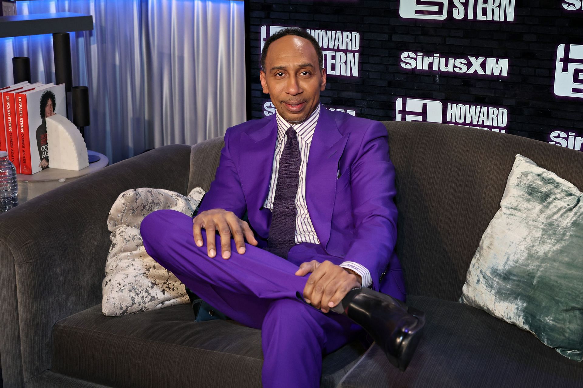 Stephen A. Smith Visits SiriusXM