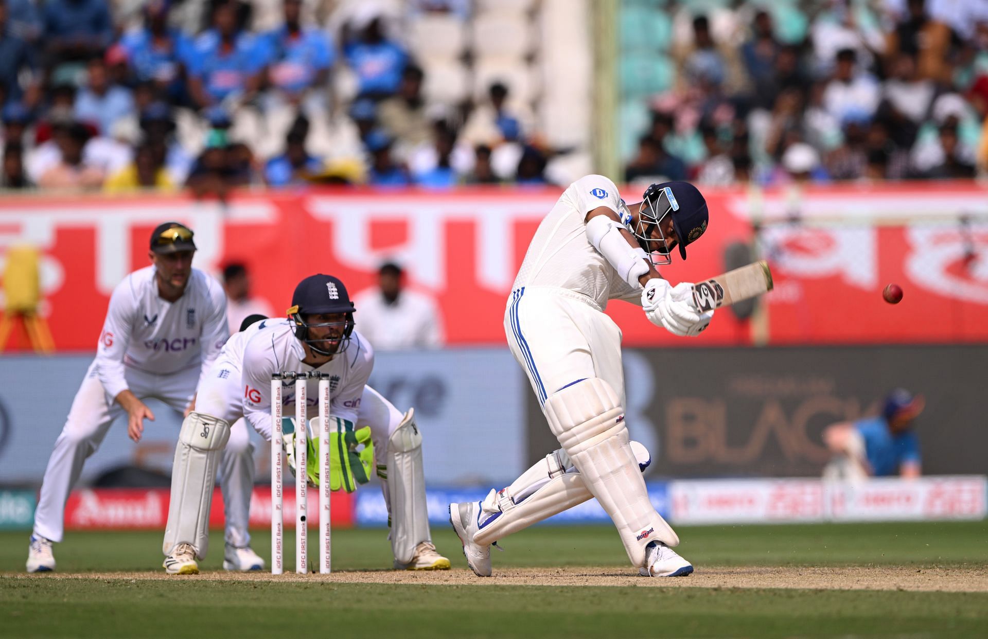 Yashasvi Jaiswal struck 19 fours and seven fours during his innings. [P/C: Getty]