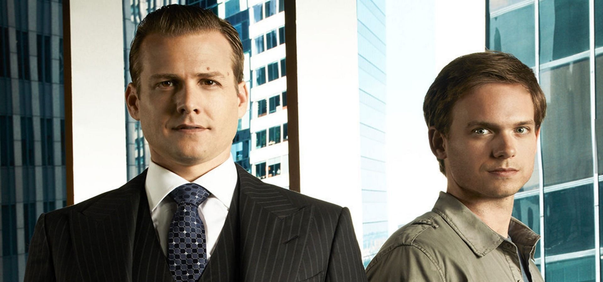 Mike Ross and Harvey Specter Image via suitspeacock@Instagram)