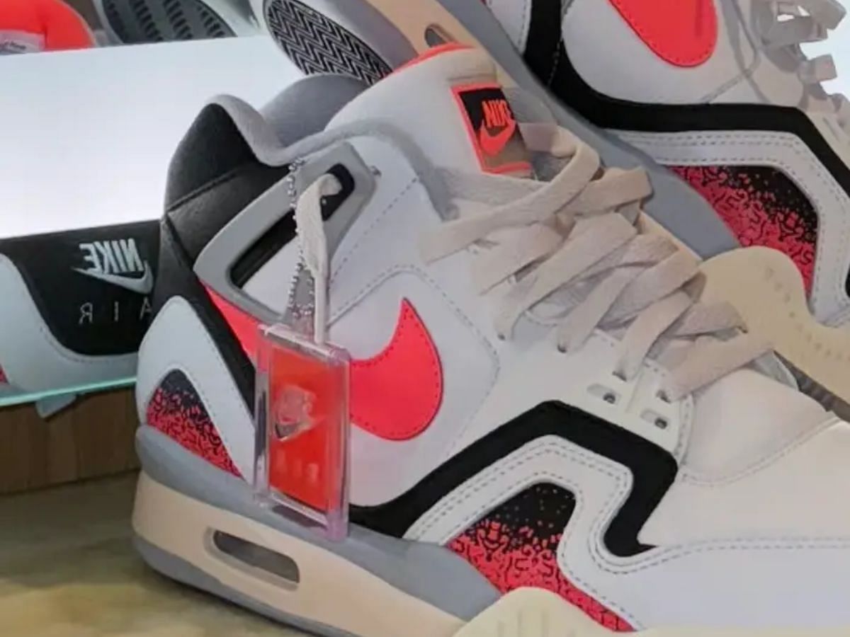 Andre Agassi Nike Air Tech Challenge Hot Lava sneakers (Image via Instagram/@scollard23)