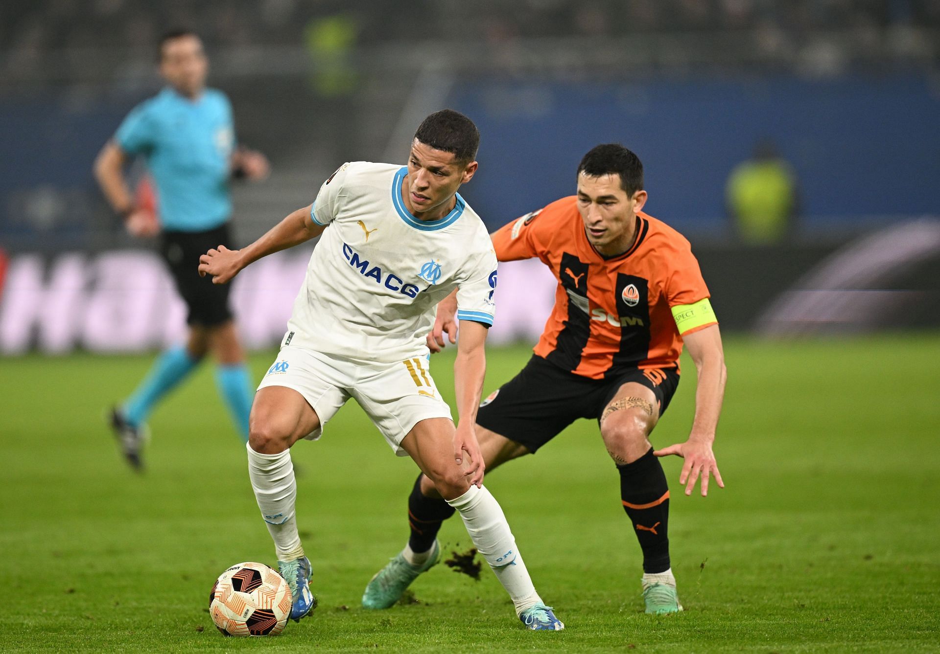 FC Shakhtar Donetsk v Olympique de Marseille: Playoff First Leg - UEFA Europa League 2023/24