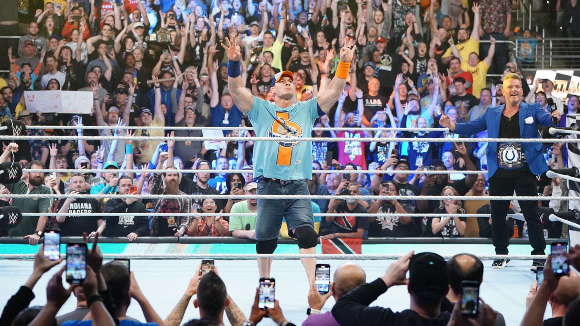 John Cena is a 16-time WWE World Champion.