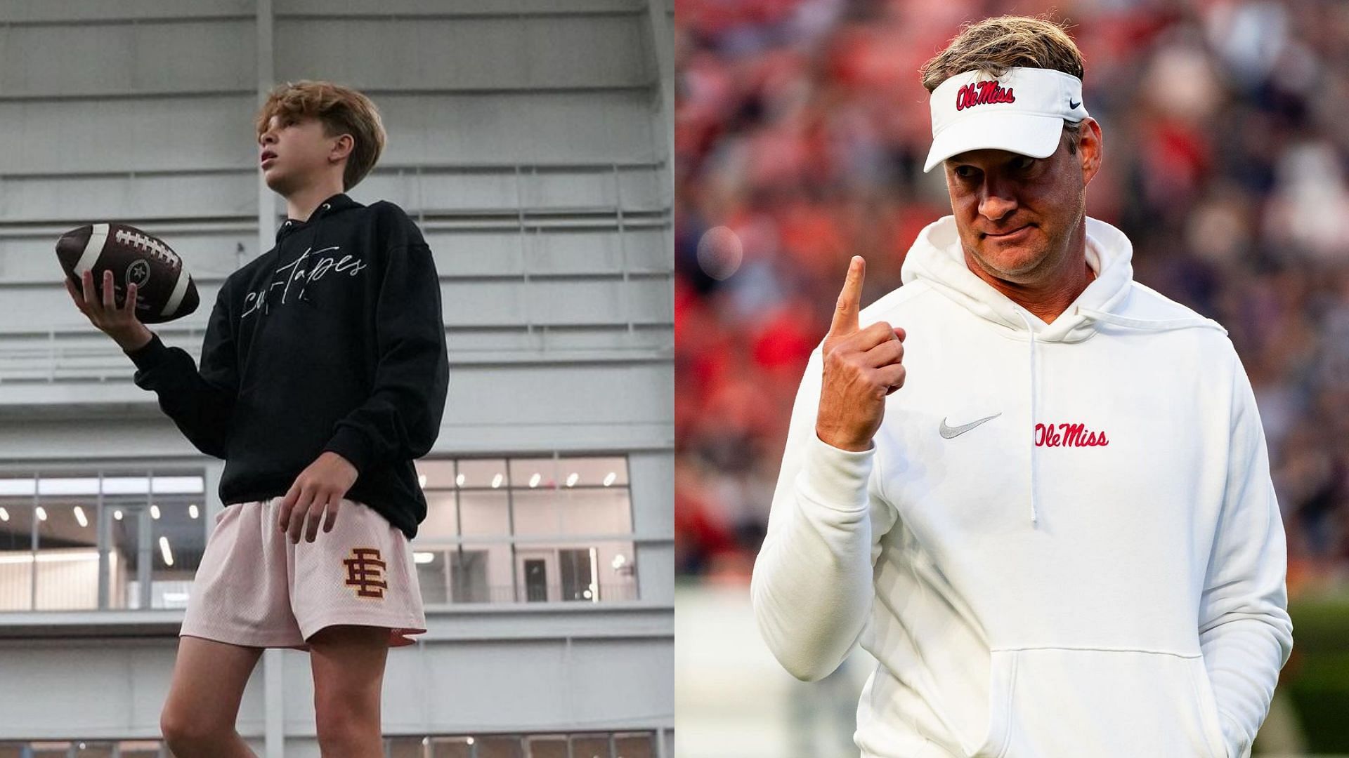 Lane Kiffin&rsquo;s son Knox Kiffin backs Ole Miss HC as &ldquo;portal king&rdquo;, supports claim for Rebels as top 5 team in CFB