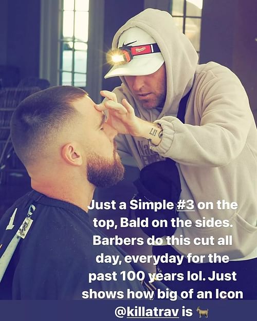 Here’s how you can get Travis Kelce’s latest hairstyle, according to his barber