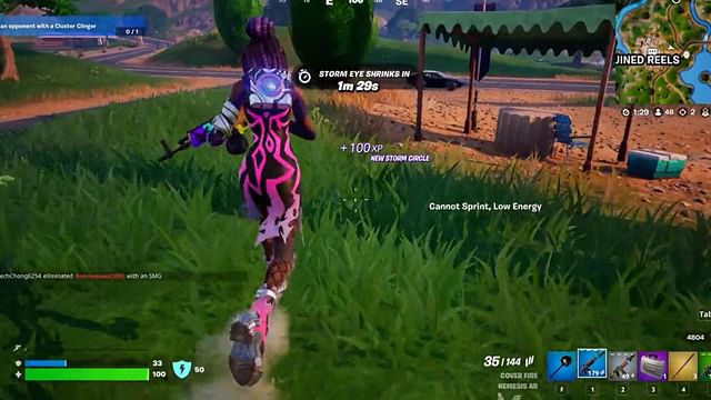 Fortnite visual glitch causes player to get taller and sit on top of ...