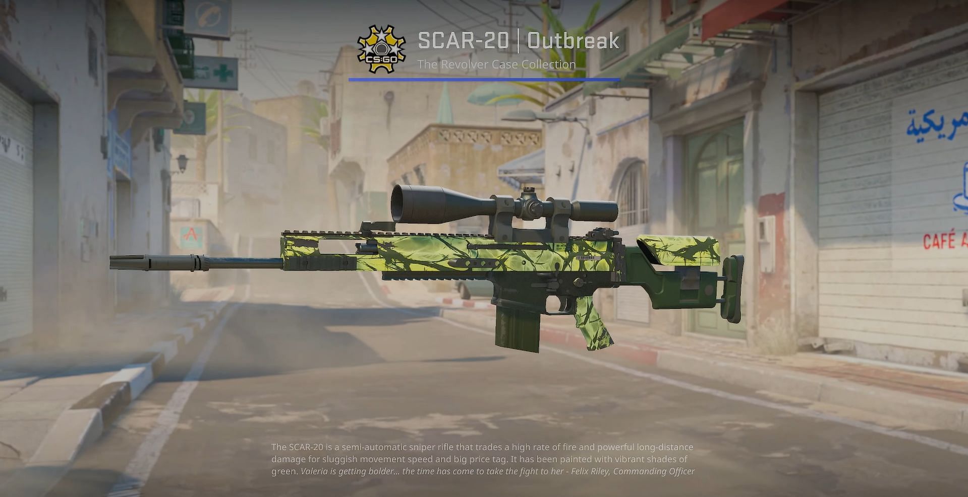 SCAR-20 Outbreak (Image via Valve || YouTube/covernant)