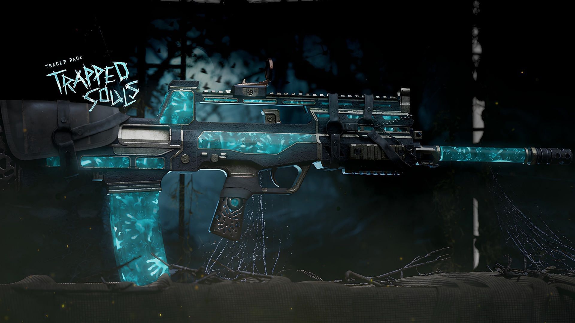 A weapon blueprint in the Trapped Souls Tracker Pack in MW3 and Warzone