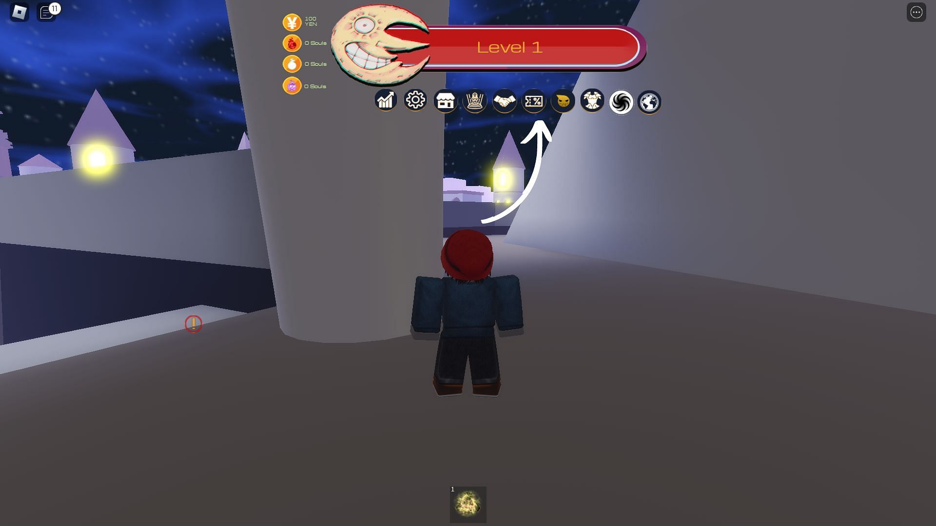 Ticket icon in Soul Eater Resonance (Image via Roblox)