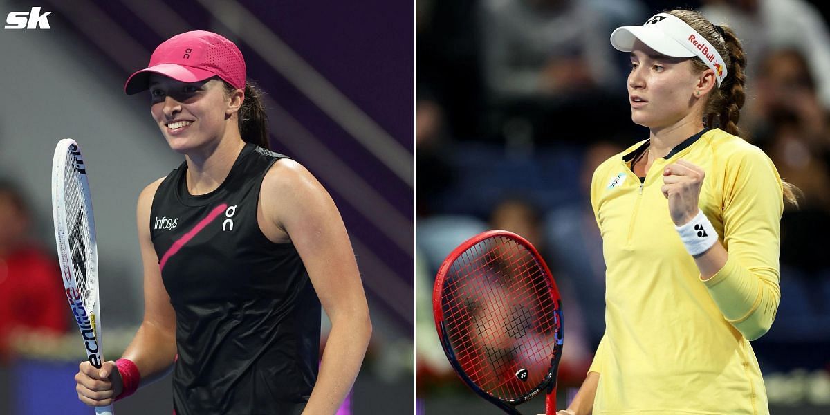 Iga Swiatek vs Elena Rybakina is the final at the 2024 Qatar Open.