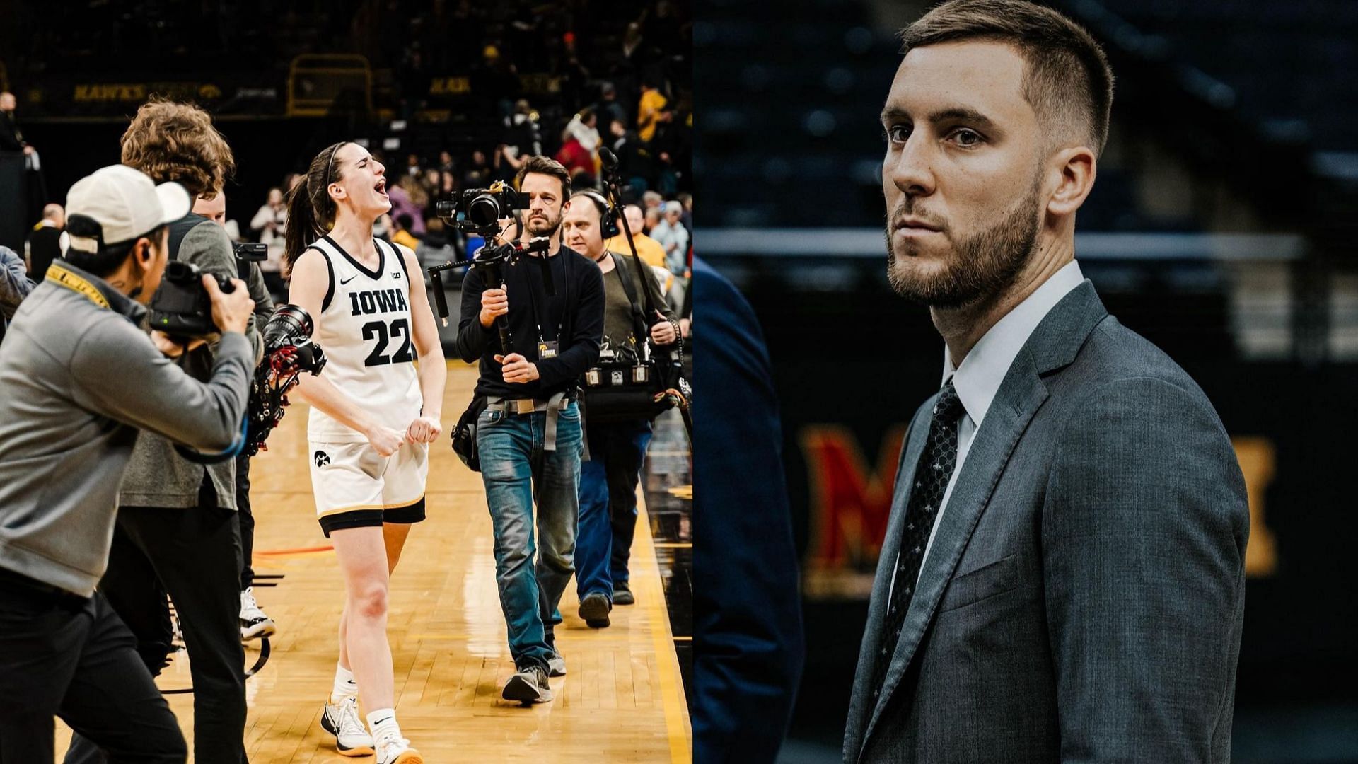 Iowa star, Caitlin Clark and her boyfriend Connor McCaffery