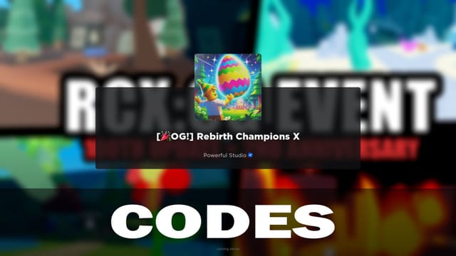 Rebirth Champions X codes