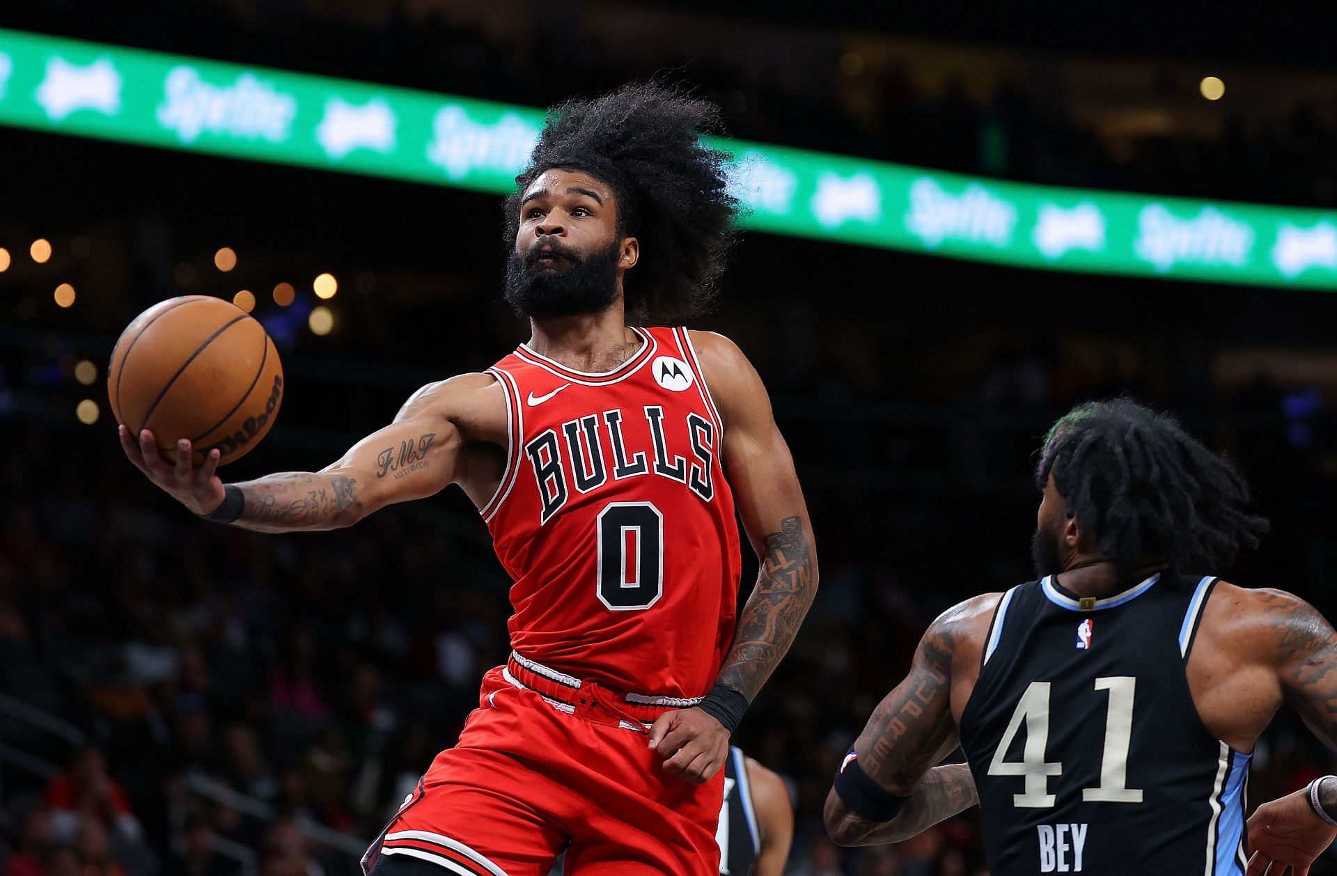 Chicago Bulls guard Coby White