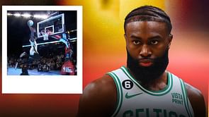 WATCH: Jaylen Brown's Kai Cenat selfie dunk faces fans' wrath with merciless boos during NBA Dunk Contest