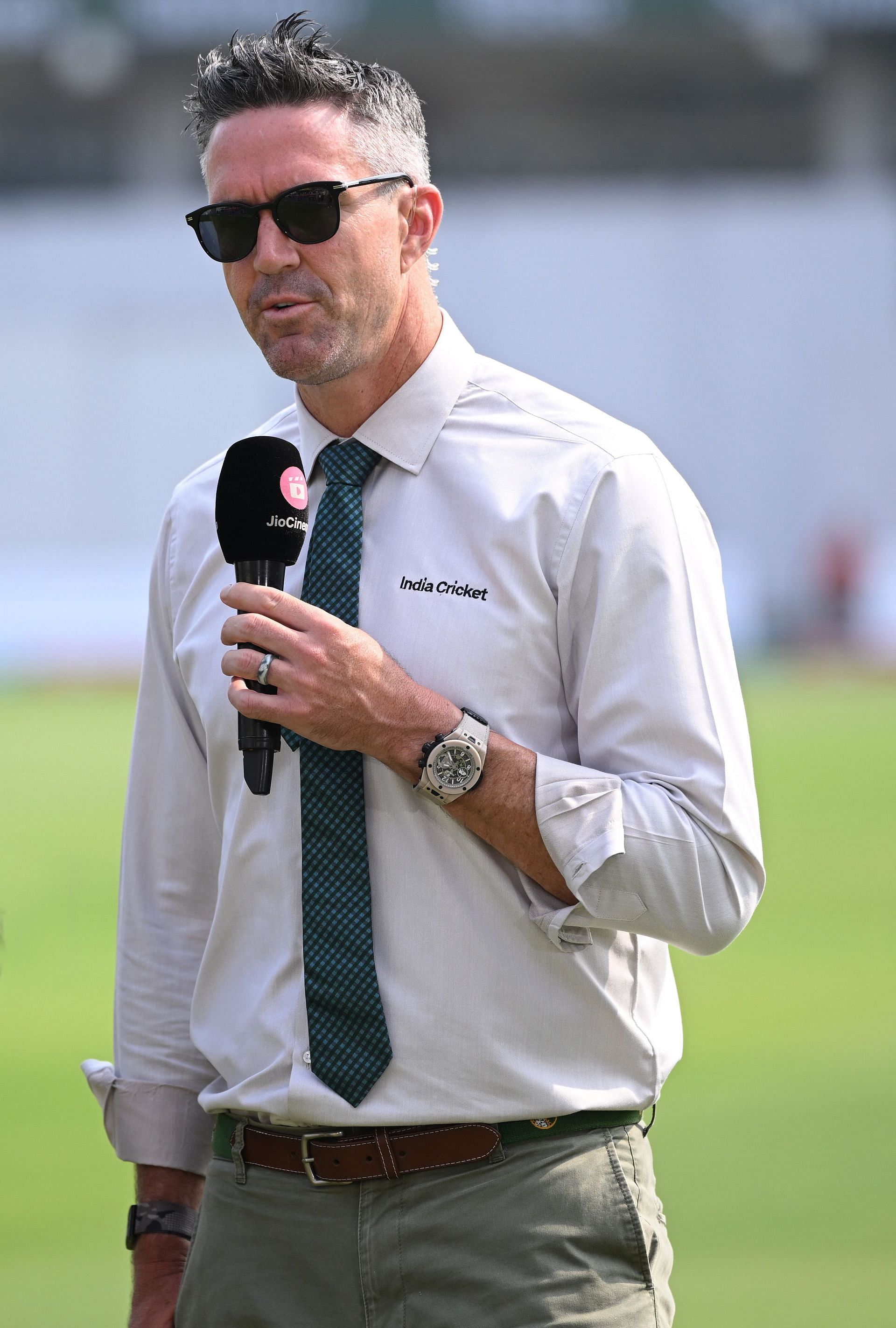 Kevin Pietersen is a pundit on television these days.