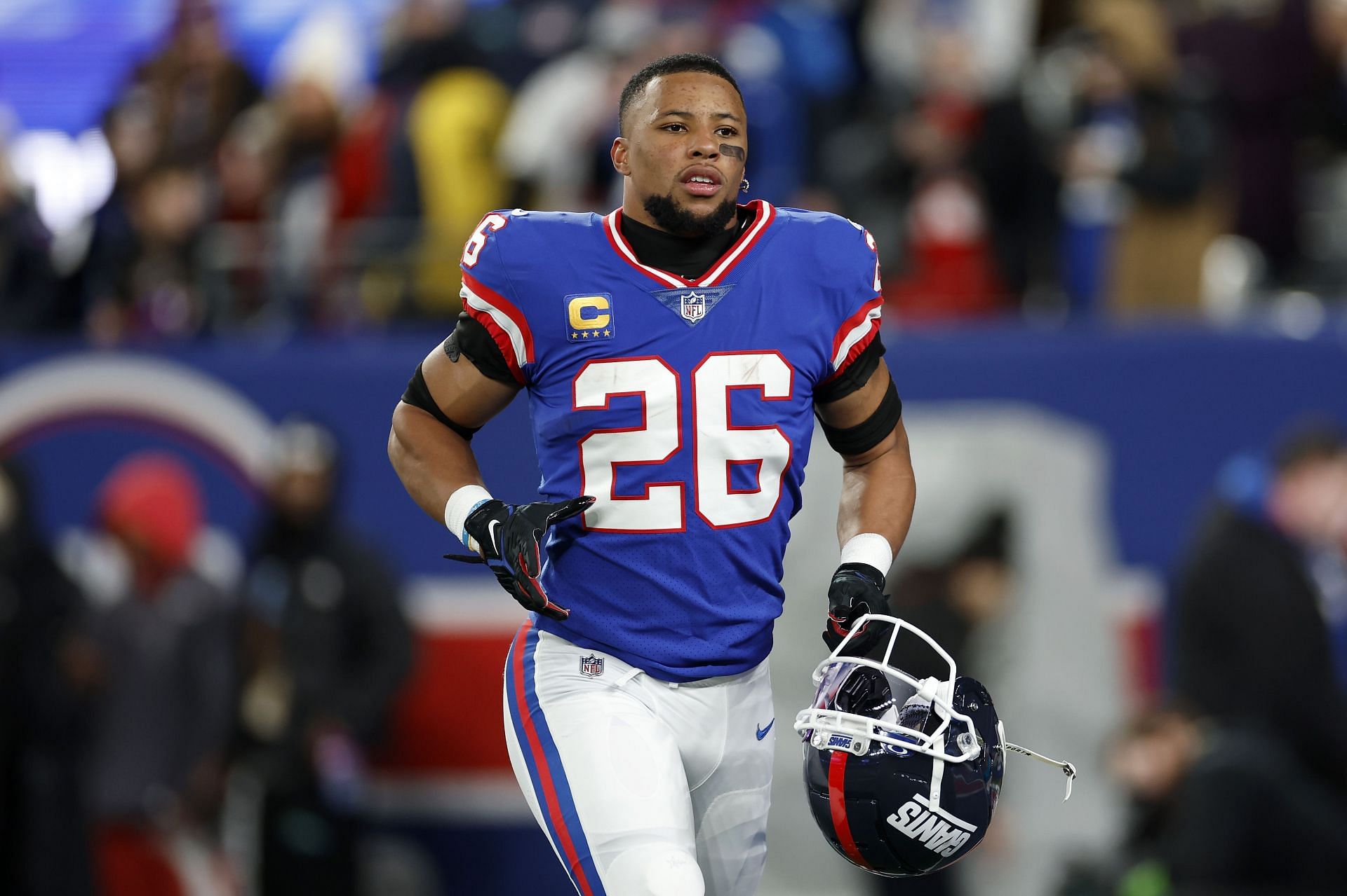 Saquon Barkley during Green Bay Packers vs. New York Giants