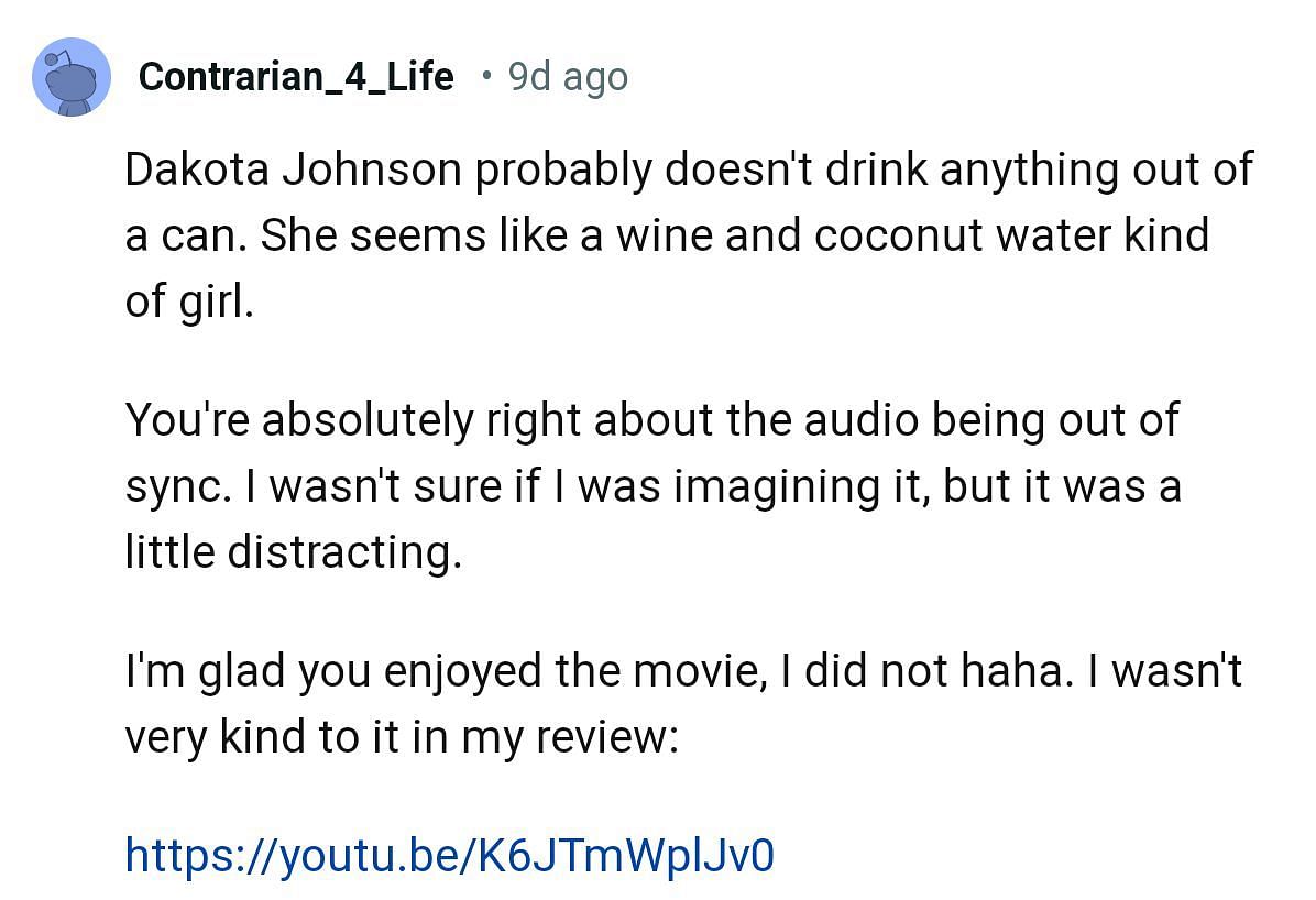 Fans Reacting to Dakota Johnson&#039;s Drinking