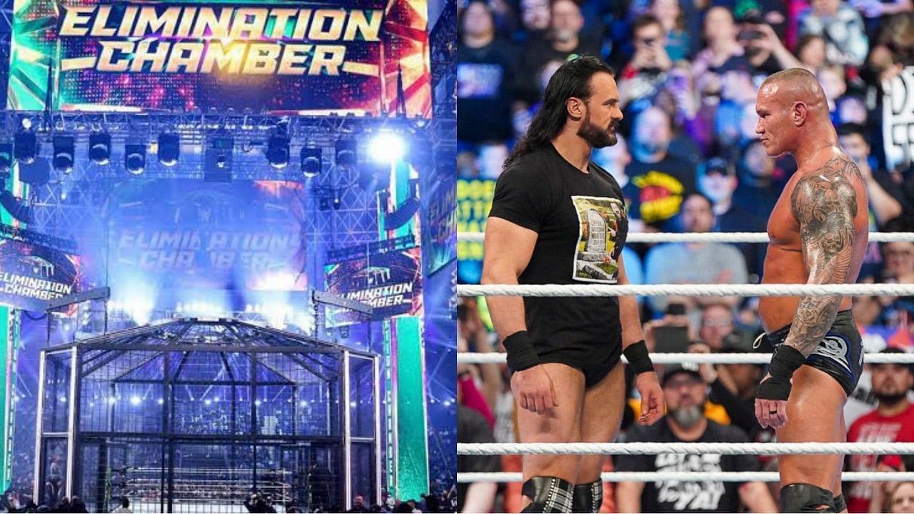 WWE सुपरस्टार्स रैंडी ऑर्टन और ड्रू मैकइंटायर 