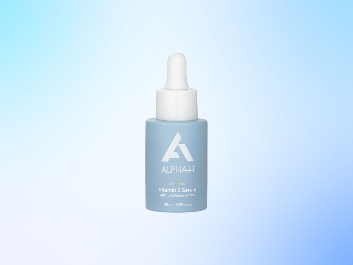 Panthenol product for skincare: Alpha-H Vitamin B Serum (Image via Alpha H)