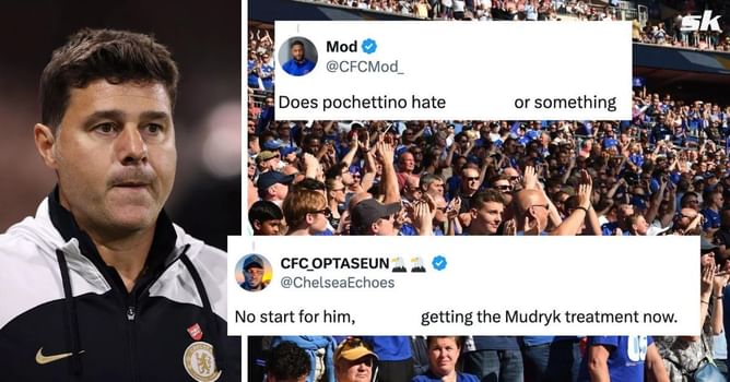 “Getting the Mudryk treatment”, “Needs to be questioned” - Chelsea fans furious as 26-year-old misses out on starting line-up to face Manchester City