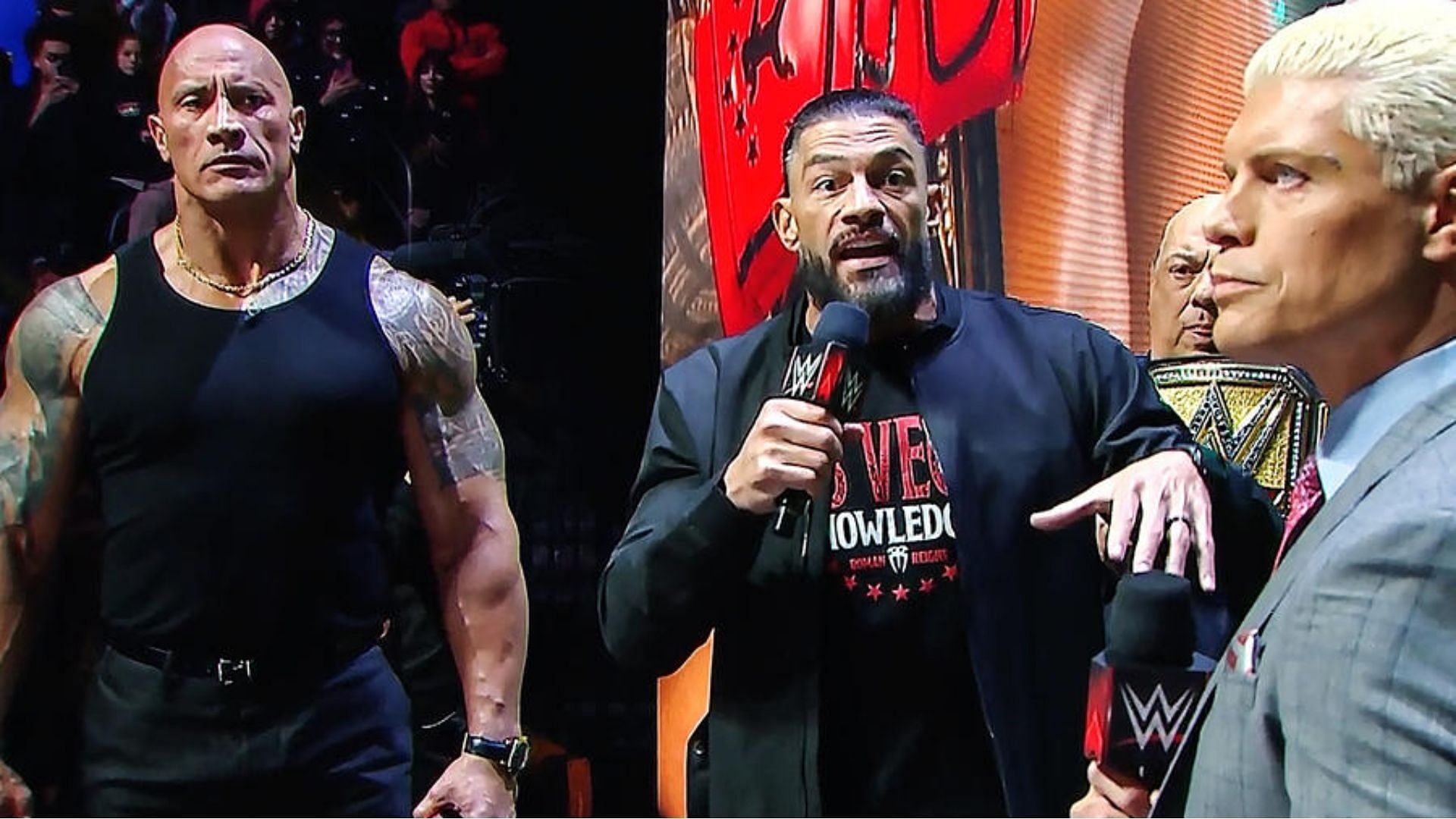 the undertaker reacts roman reigns match wwe wrestlemania 40