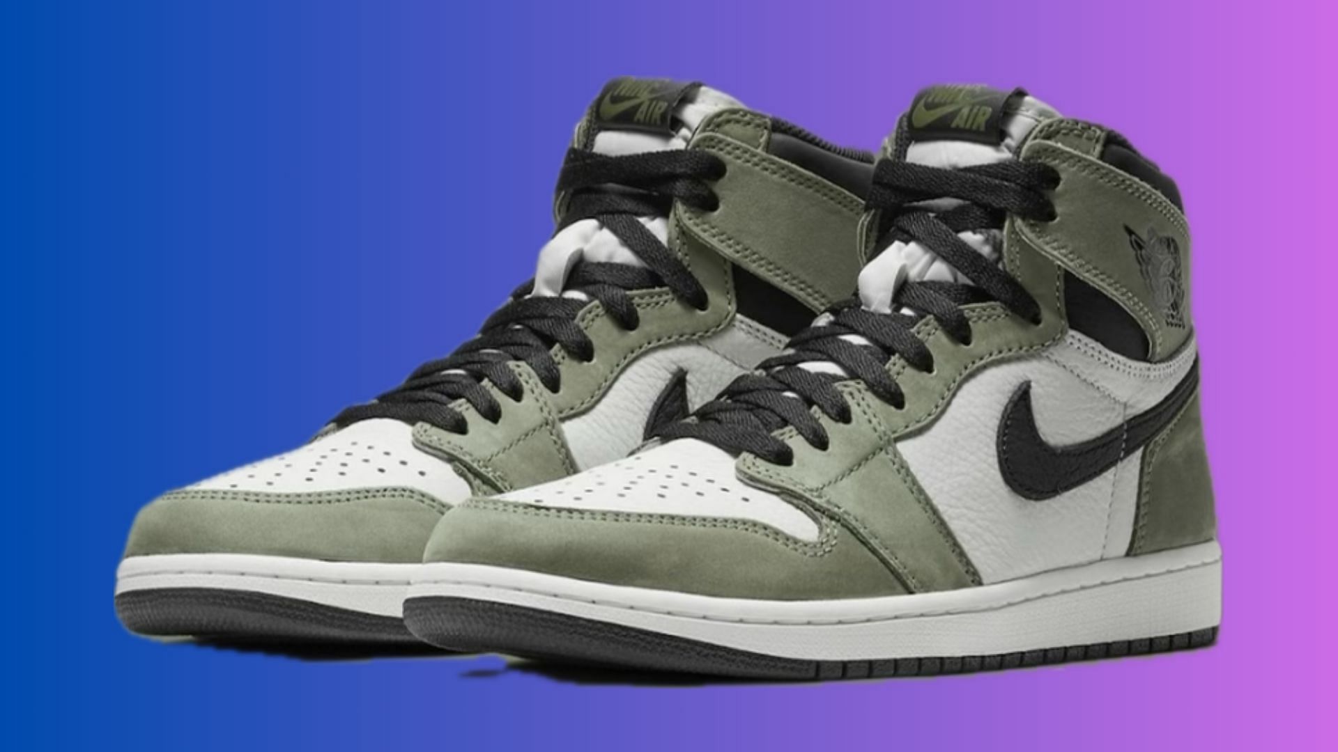 Air Jordan 1 High OG Olive mockup (Image via Instagram/@cop_o_clock)